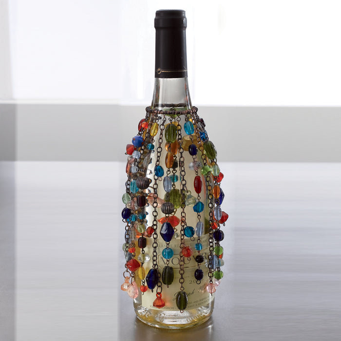 Beaded Bottle Cover