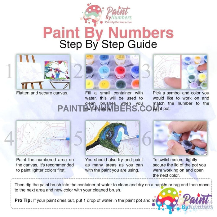 Cardinals In Love Paint By Numbers Kit
