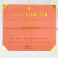 Birthday Celebration Bracelet: Bold Eighteen - Lyla's: Clothing & Gifts - Online and Rockwall Texas Boutique
