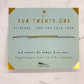 Birthday Celebration Bracelet: Fun Twenty One - Lyla's: Clothing & Gifts - Online and Rockwall Texas Boutique