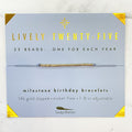 Birthday Celebration Bracelet: Lively Twenty Five - Lyla's: Clothing & Gifts - Online and Rockwall Texas Boutique