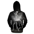 Bittersweet spell by KhaliaArt Zipper 3D Sweatshirt