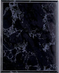 4.5" x 6.5" Black Marble Finish Plaque