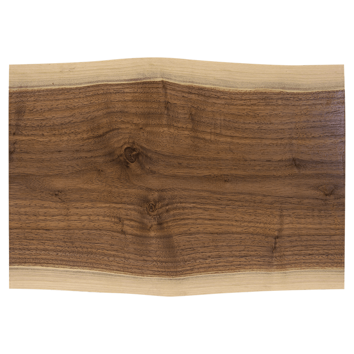 13.75"x 9.75" Black Walnut Cutting and Charcuterie Board