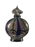 Black Widow Handcrafted Art Glass Perfume Bottle