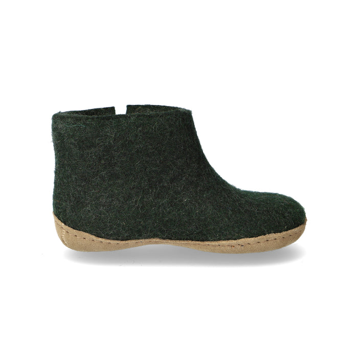 glerups Boot junior Boot with leather sole Forest