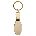Bowling Pin Brass Keychain - KCB01