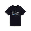 Boys Blue Graphic Printed T-shirt