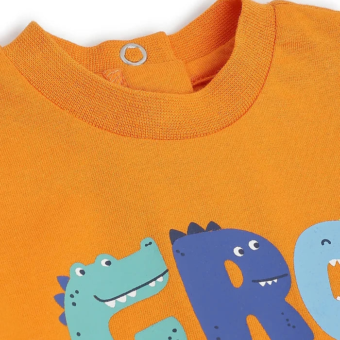 Boys Graphic Printed Cotton T-shirt