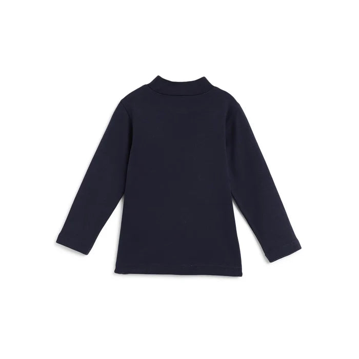 Boys High Neck Full Sleeves T-shirt