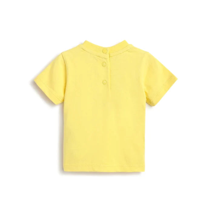 Boys Typography Printed T-shirt