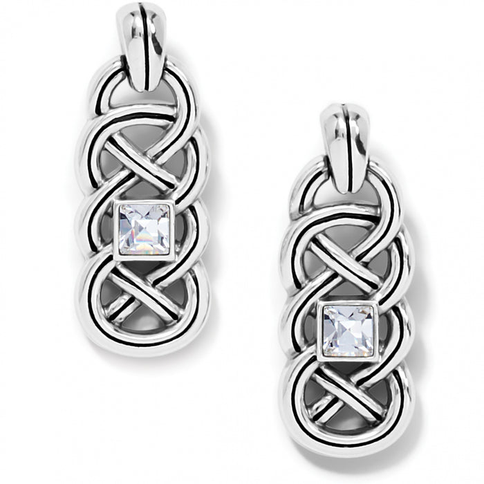 Brighton Interlok Lustre Post Drop Earrings