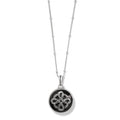 Brighton Interlok Noir Reversible Necklace