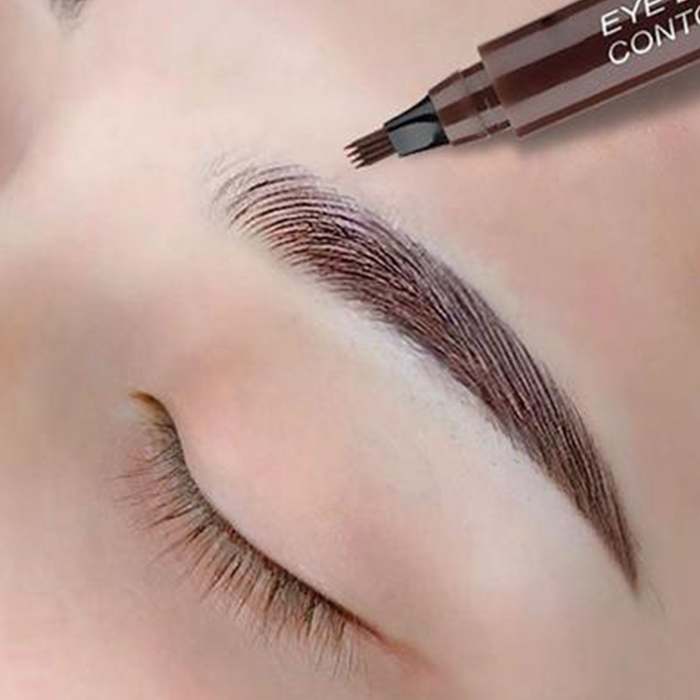 BS2TY 4 Fork Tip Eyebrow Tattoo Pencil