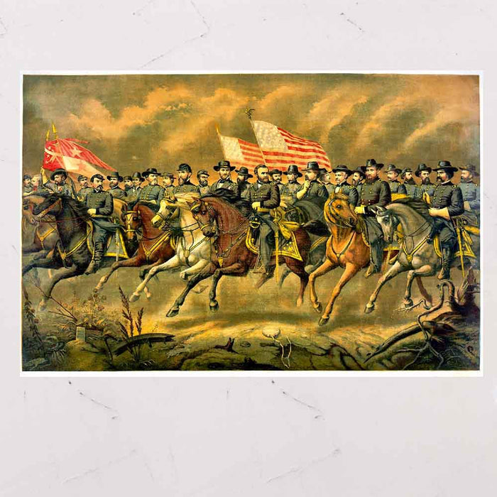 16x24 inch Grant & Generals Decal Installed on Wall