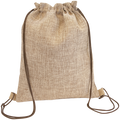 Burlap Back Sack - SCK34
