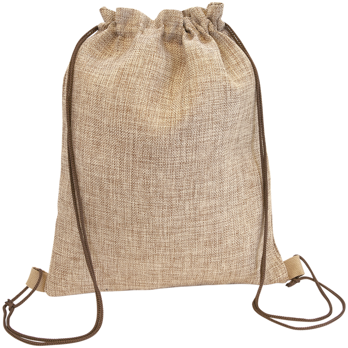 Burlap Back Sack - SCK34