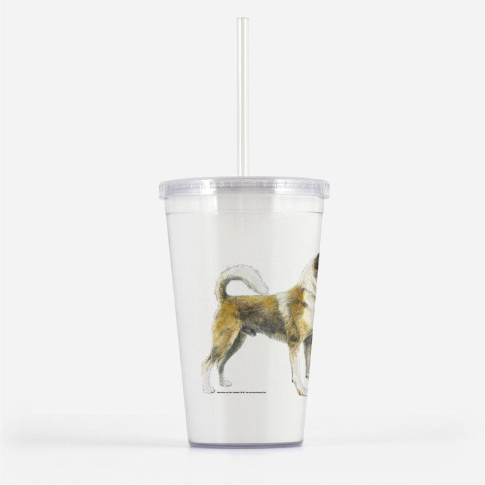 Canaan Dog Beverage Tumbler