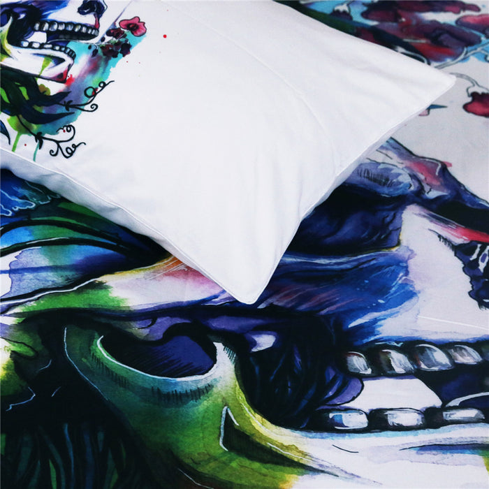Candid by Pixie Cold Art Bedding Set  3pc Duvet Bedding Set