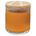 Candle in a Glass Holder with Wood Lid - CND01
