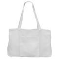 Canvas Bag with Leatherette Gusset - SCK11