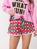 Checkered  Boxer Short