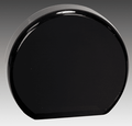 3.5" Black Acrylic Circle