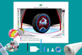 Colorado Avalanche NHL Hockey Puck Diamond Painting-Diamond Painting Hut