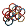 Colored Jute Wine Bottle Stand
