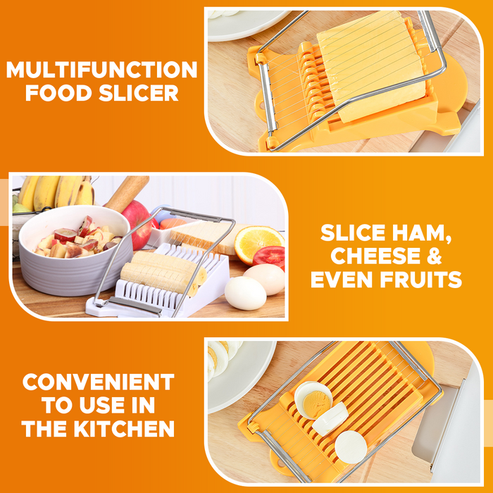CookIt Stainless Steel Luncheon Meat Slicer