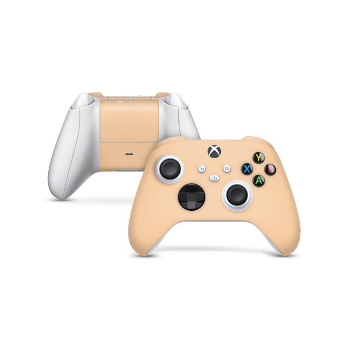 Creme Orange Xbox Series Controller Decal Skin