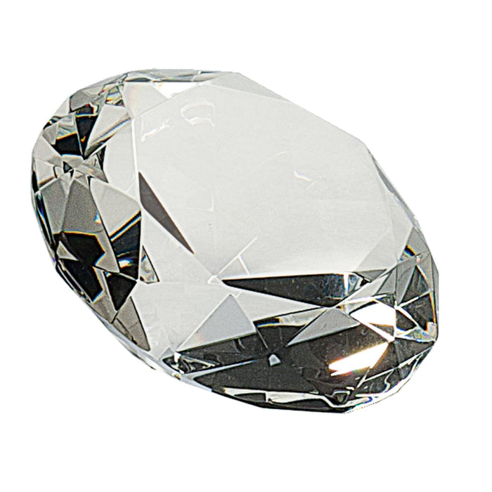 2.5" Clear Crystal Diamond (4" Diameter)