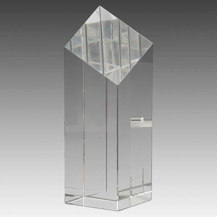 7" Crystal Diamond Top Pillar