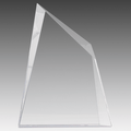 6" x 7.75" Crystal Facet Wedge