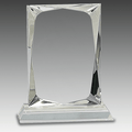 6.25" Crystal Rectangle on Clear Base