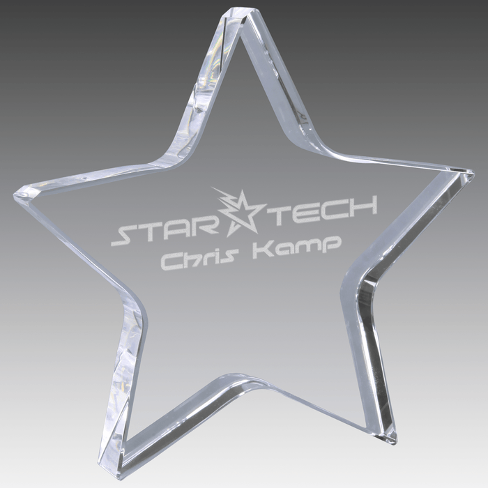5" x 5" Crystal Star