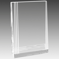 4" x 6" Crystal Wedge