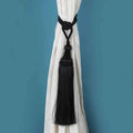Curtain Tie Back (Black)- Set of 2
