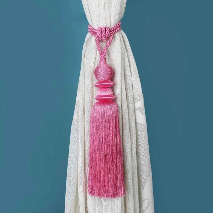Curtain Tie Back (Pink)- Set of 2