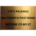 Custom Aluminum Plate - SW23