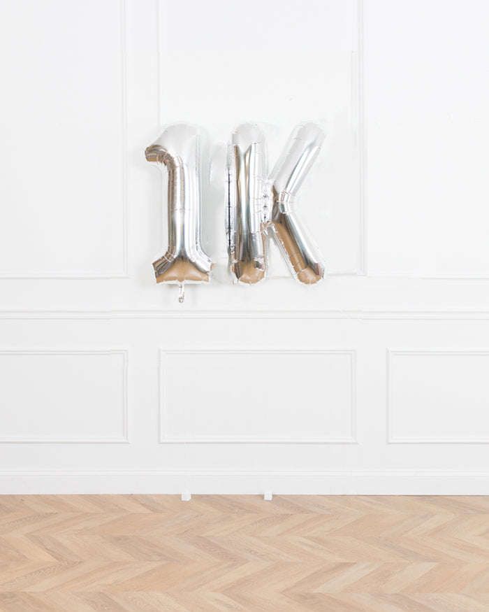 Custom Business Collection - Corporate Milestone Foil Balloon Set  (1 Digit)