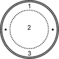 2" - Rubber Stamp Seal - Design Your Own - Self Inking or Wood Mounted