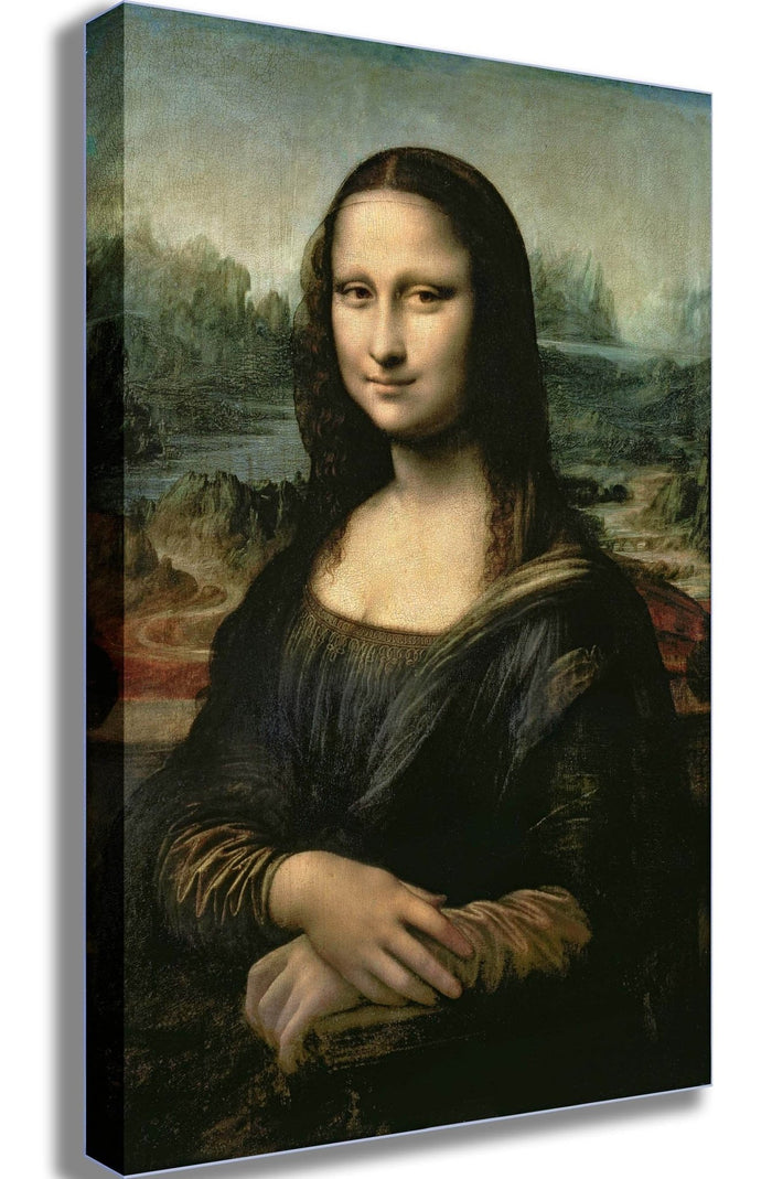 da Vinci "Mona Lisa" (1503) Canvas Printed