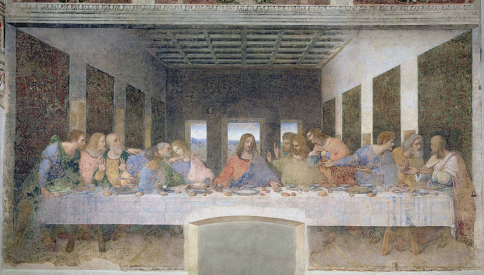 Da Vinci "The Last Supper" (15th) Wall Decal (5 Sizes Available)
