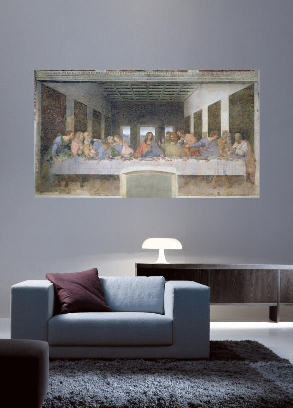Da Vinci "The Last Supper" (15th) Wall Decal (5 Sizes Available)