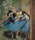 Degas "Dancers in Blue" (1890) Glossy Poster (3 Sizes Available)