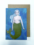 Delphine - greeting card