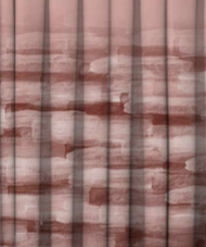 Designer curtains -  "Blush Pink Watercolor Striped Curtains"