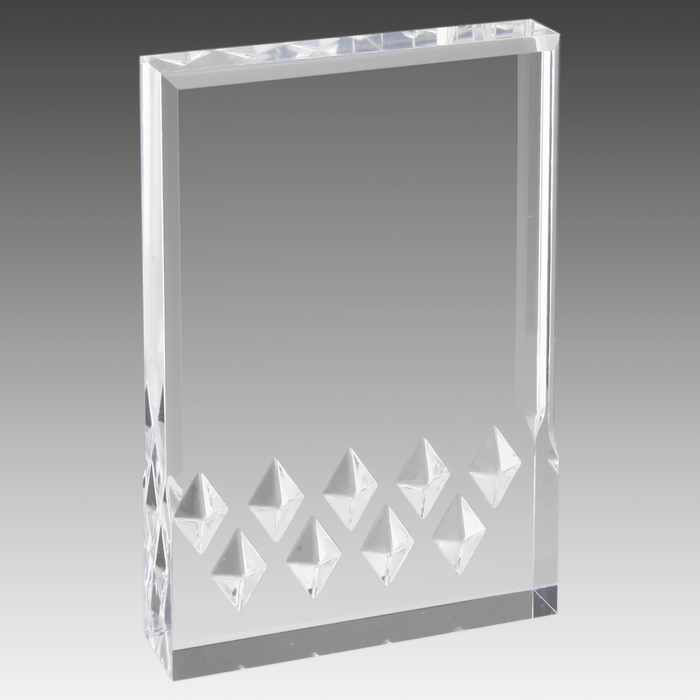Clear/ Silver / 6" x 8"