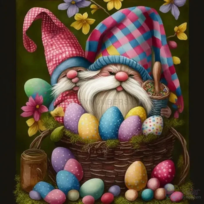 Easter Gnomes Paint By Numbers Kit